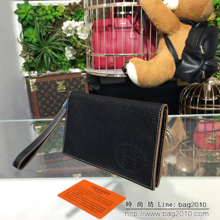 HERMES愛馬仕 經典爆款 高端品質 男士手包 802-1 JD1028